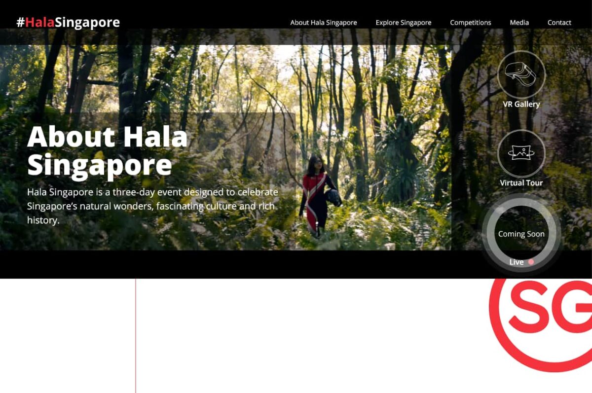 HalaSingapore Website